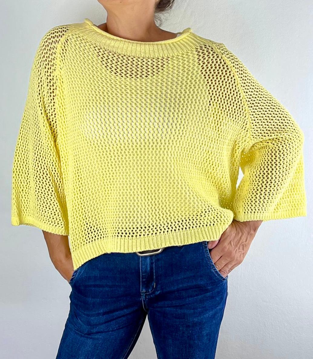 JERSEY CALADO AMARILLO - Imagen 2