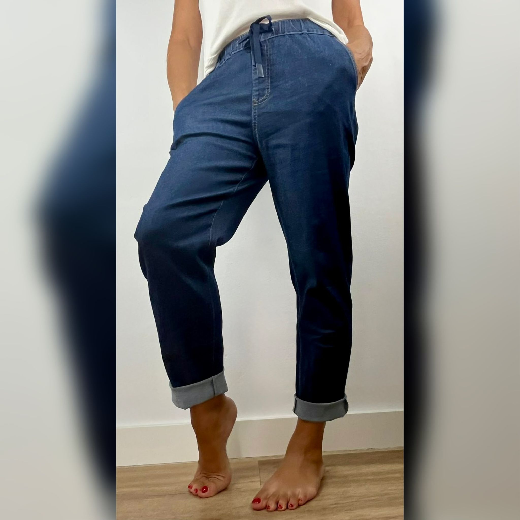 PANTALON JOGGER DENIM