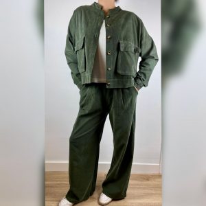 CONJUNTO CHAQUETA PANTALON VERDE