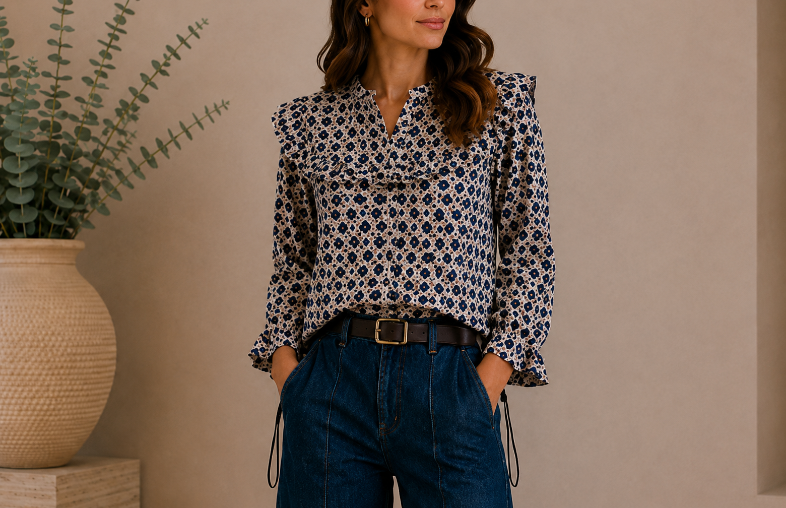 Camisa Estampada Valeria