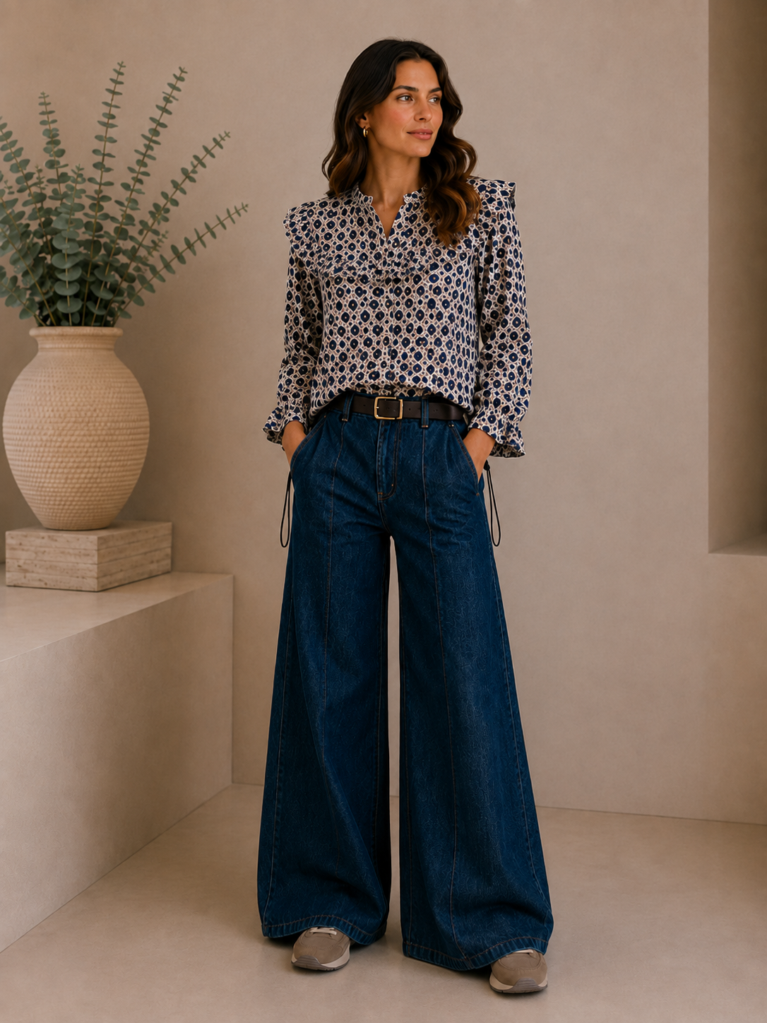 Camisa Estampada Valeria - Imagen 2