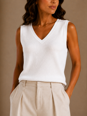 Top Nara Blanco