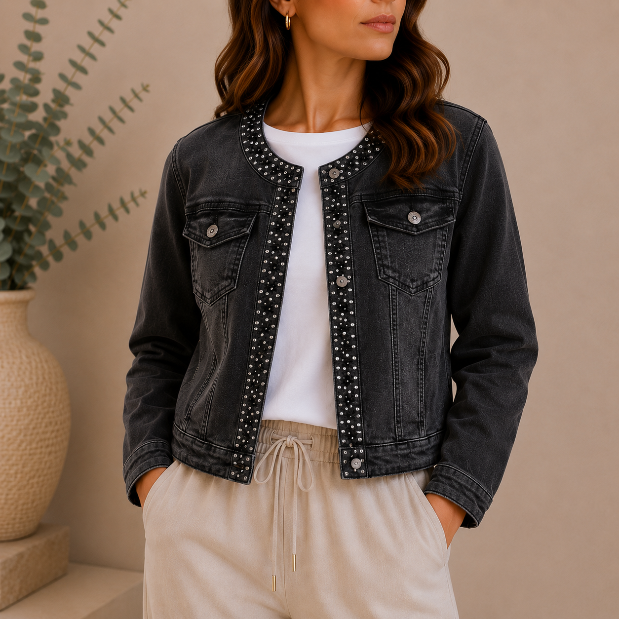 Chaqueta Denim Éclat