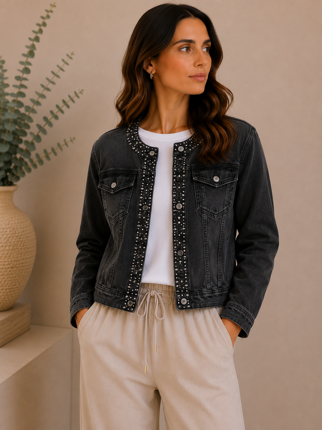 Chaqueta Denim Éclat - Imagen 2