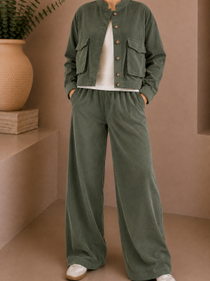 Conjunto Pana Fría Verde