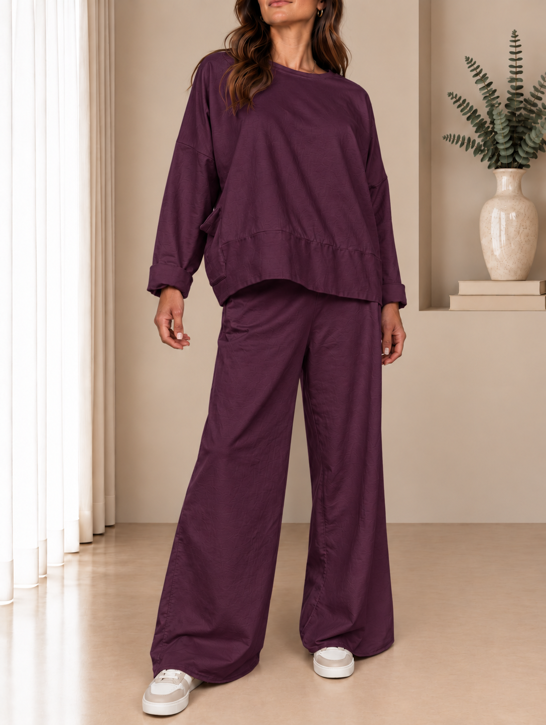 Conjunto Nara Berenjena