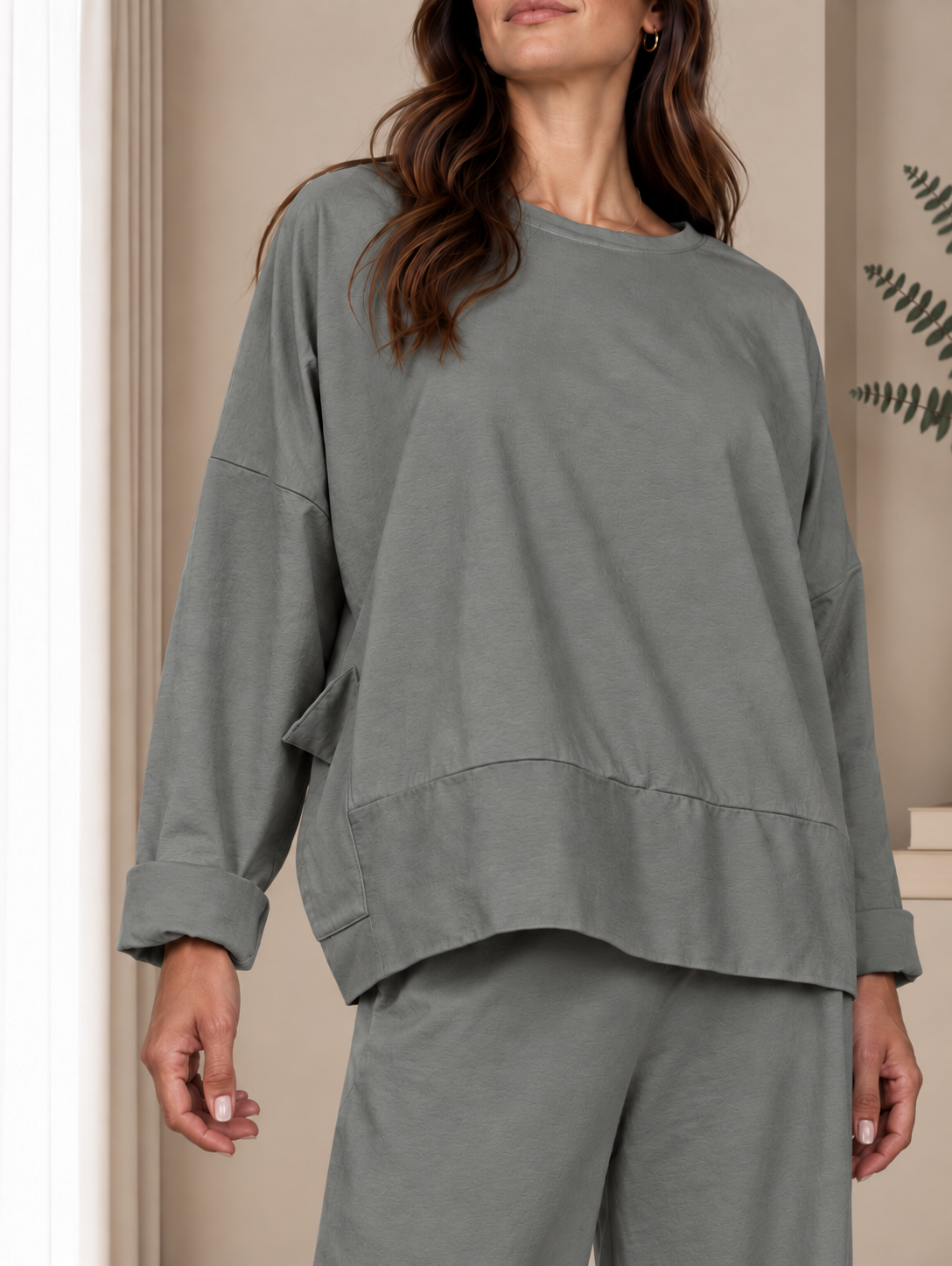 Conjunto Nara Gris Salvia - Imagen 2