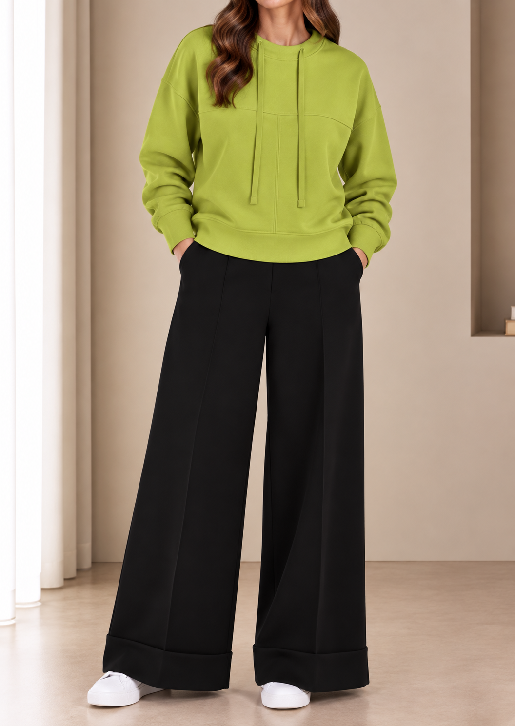 Sudadera NOA Pistacho - Imagen 2