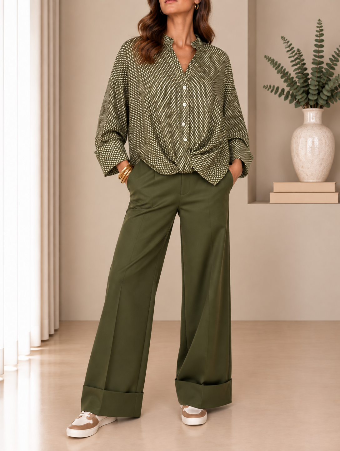 Camisa Verona Verde - Imagen 2